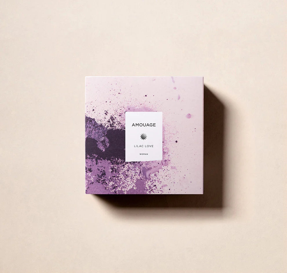 Quadratische Verpackung von Amouage Lilac Love Woman