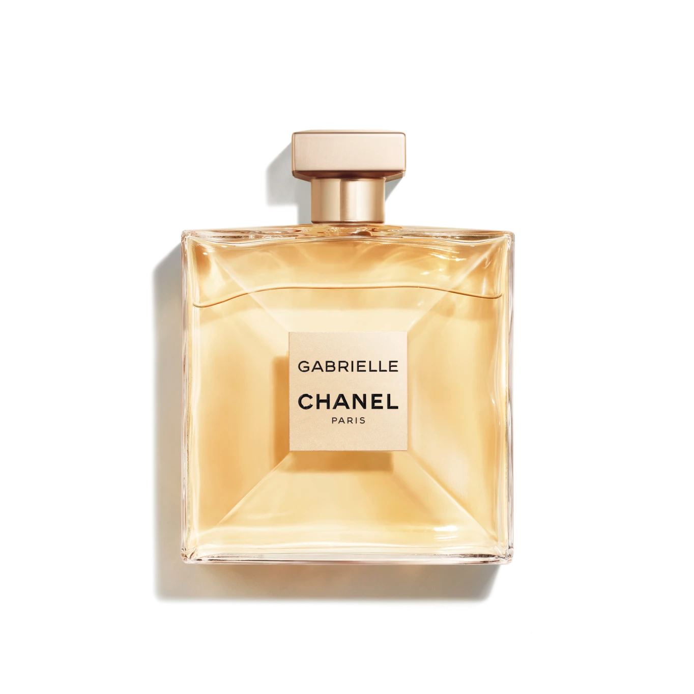 Parfüm Flakon von Chanel Gabrielle Chanel mit roségoldenem Deckel