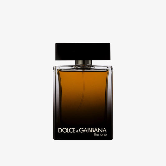 Parfüm Flakon von Dolce & Gabbana The One mit schwarzem Deckel