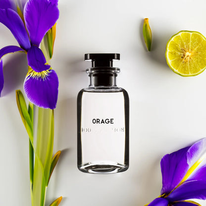 Parfüm Flakon von Louis Vuitton Orage mit Lavendel und Limette
